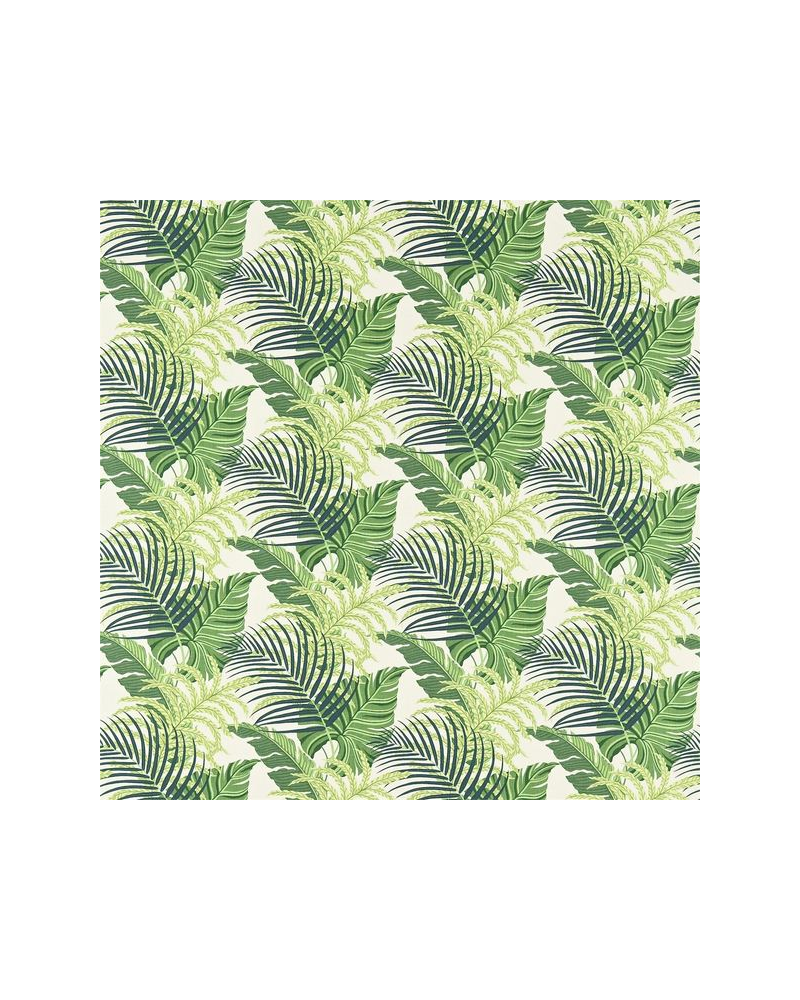 Tela MANILA DVOY223278-green ivory Sanderson