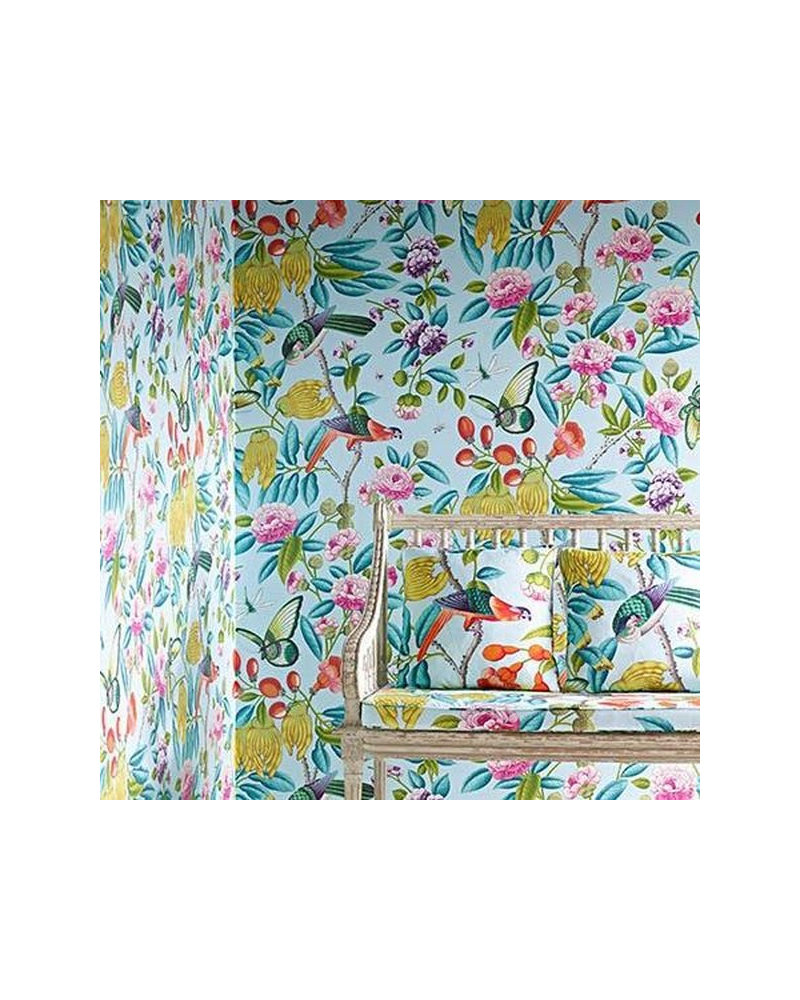 Tela 04811-01 SERENDIP TURQUOISE MANUEL CANOVAS