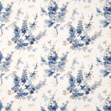 Tela DWAP226288 DELPHINIUMS Indigo Sanderson