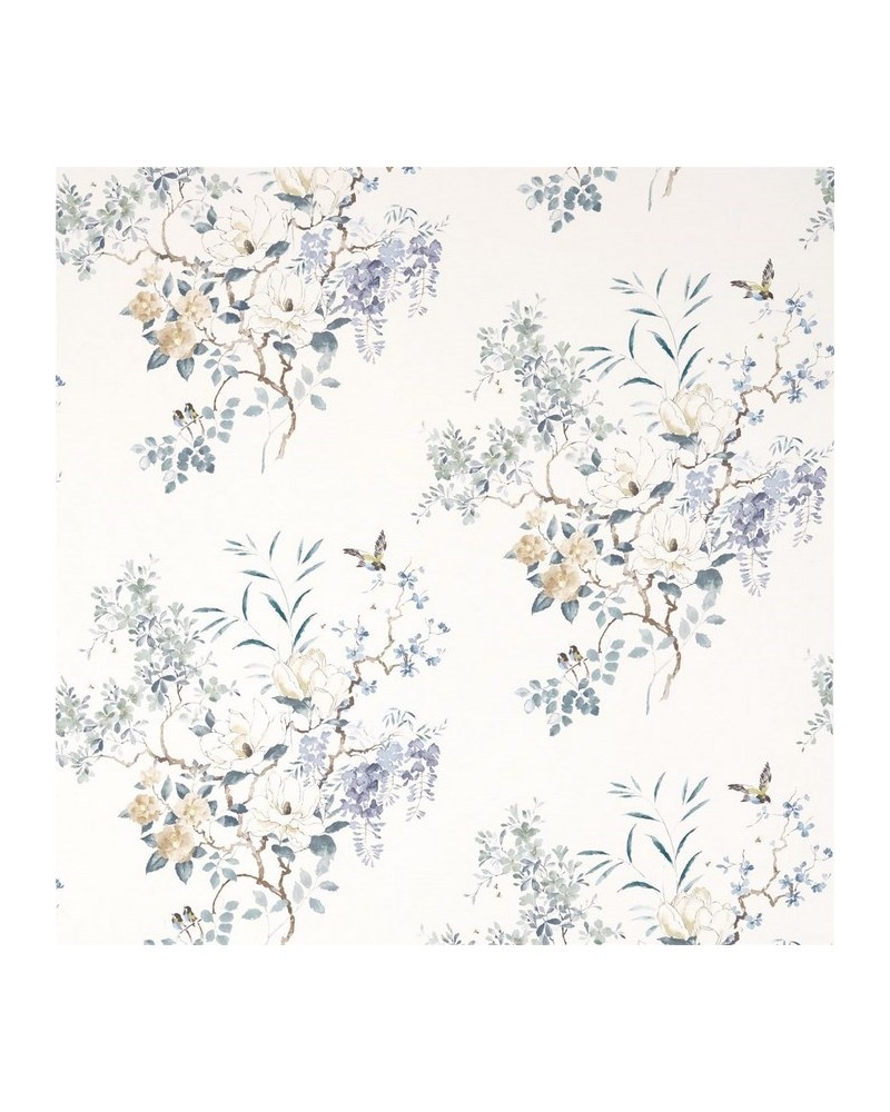 Tela DWAP226293 MAGNOLIA & BLOSSOM Mineral-Teal Sanderson