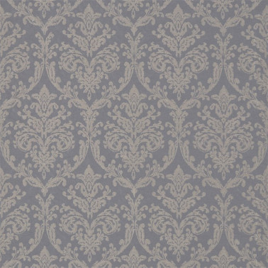 Tela DWAP235929 RIVERSIDE DAMASK Pewter Sanderson