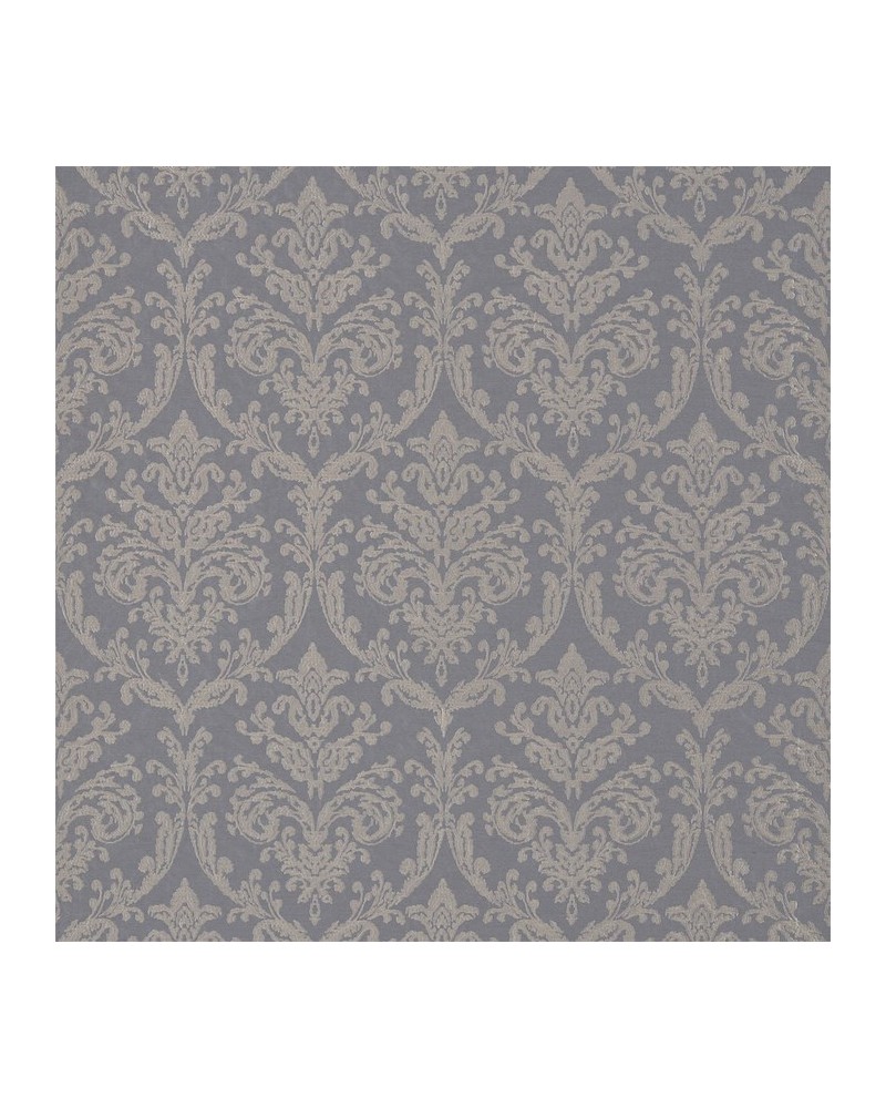 Tela DWAP235929 RIVERSIDE DAMASK Pewter Sanderson