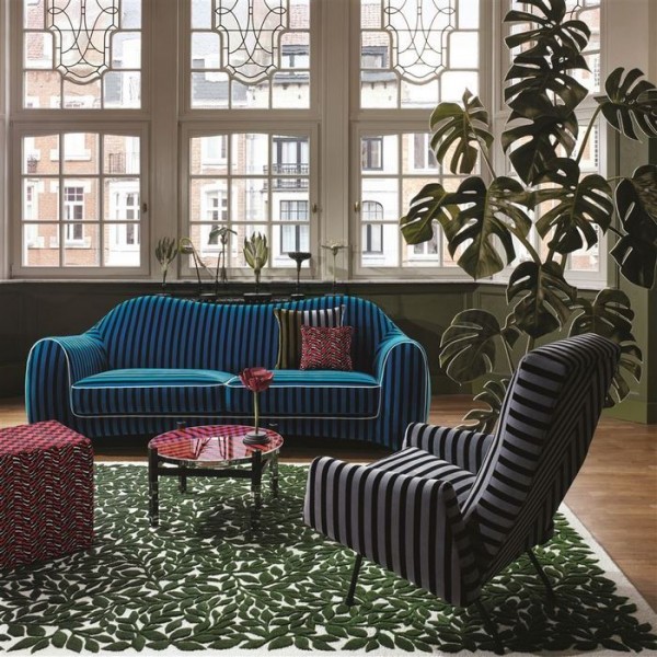 Tela FCL7035/02 PERGOLA SHADES SOFT-COQUELICOT CHRISTIAN LACROIX
