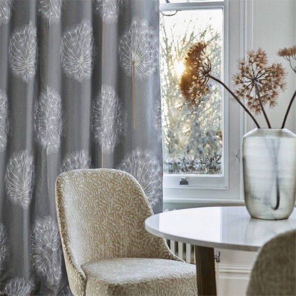 Tela HPUT132671 AMITY Pewter Linen Harlequin