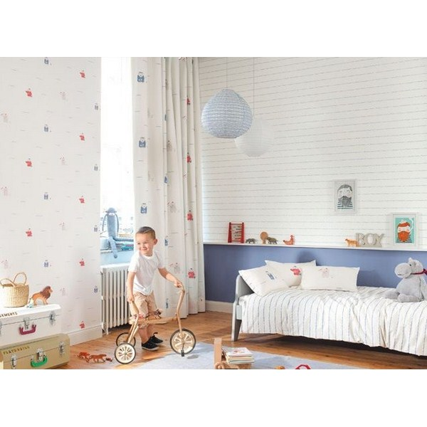 Tela MWS29976731 OURS PLAGE BLEU Casadeco