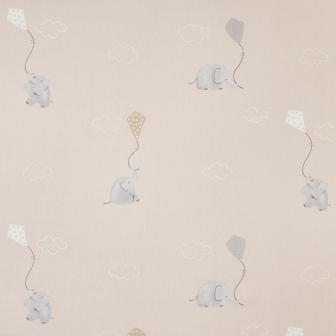 Tela MWS29981223 ELEPHANTS BEIGE Casadeco