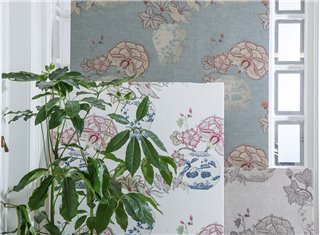 CHINOISERIE col. Blue