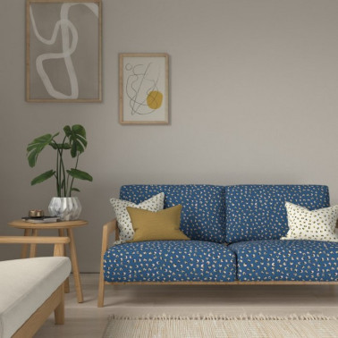 Leopard Dots Denim Milshake...