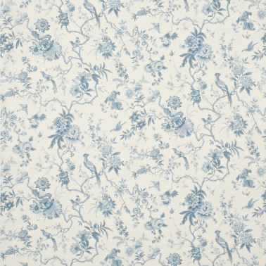 Pillemont Toile Ivory-China Blue DPEMPI203