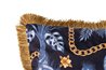 COJIN VELVET RELLENO PLUMAS CON FLECOS REF-923135