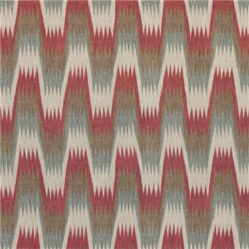 Stockholm Chevron Red and Grey F910243