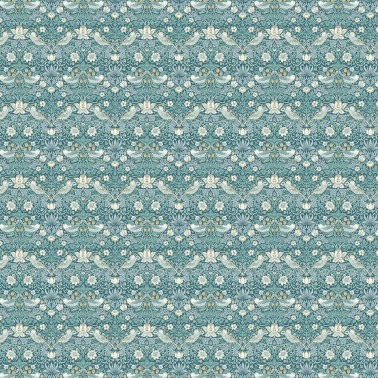 Strawberry Thief Teal F1678-01