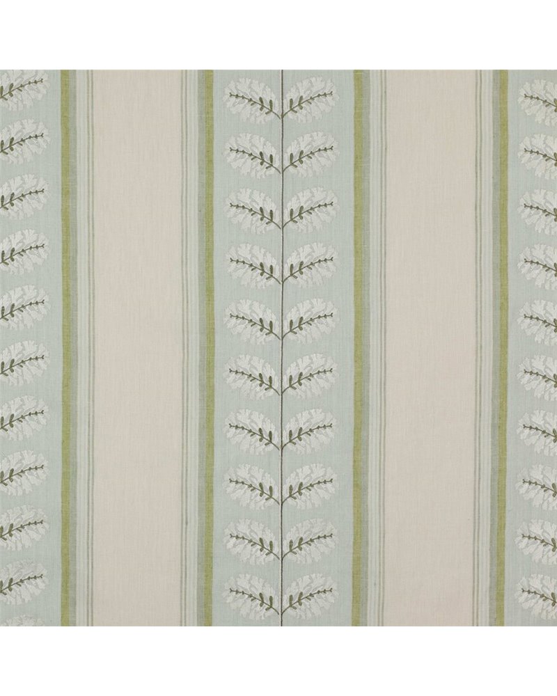 Woodcote Stripe Aqua Green F3603-02