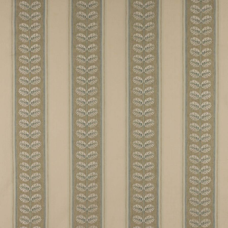 Woodcote Stripe Blue Beige F3603-04