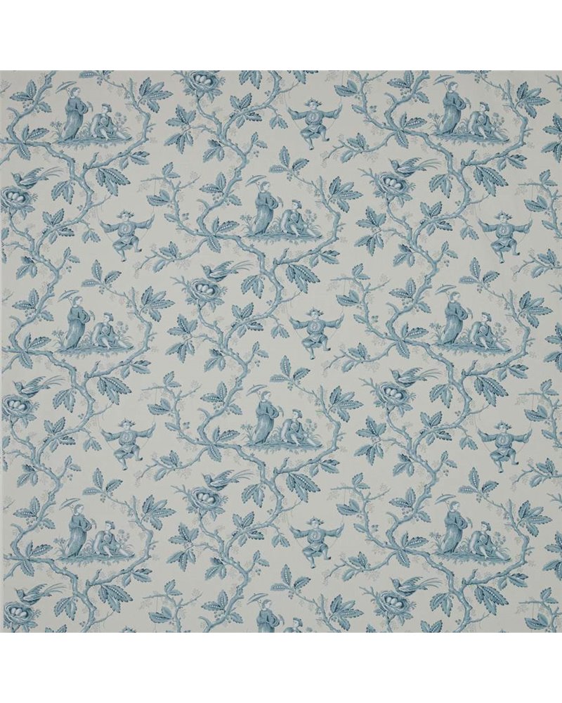 Toile Chinoise Aqua F4835-02