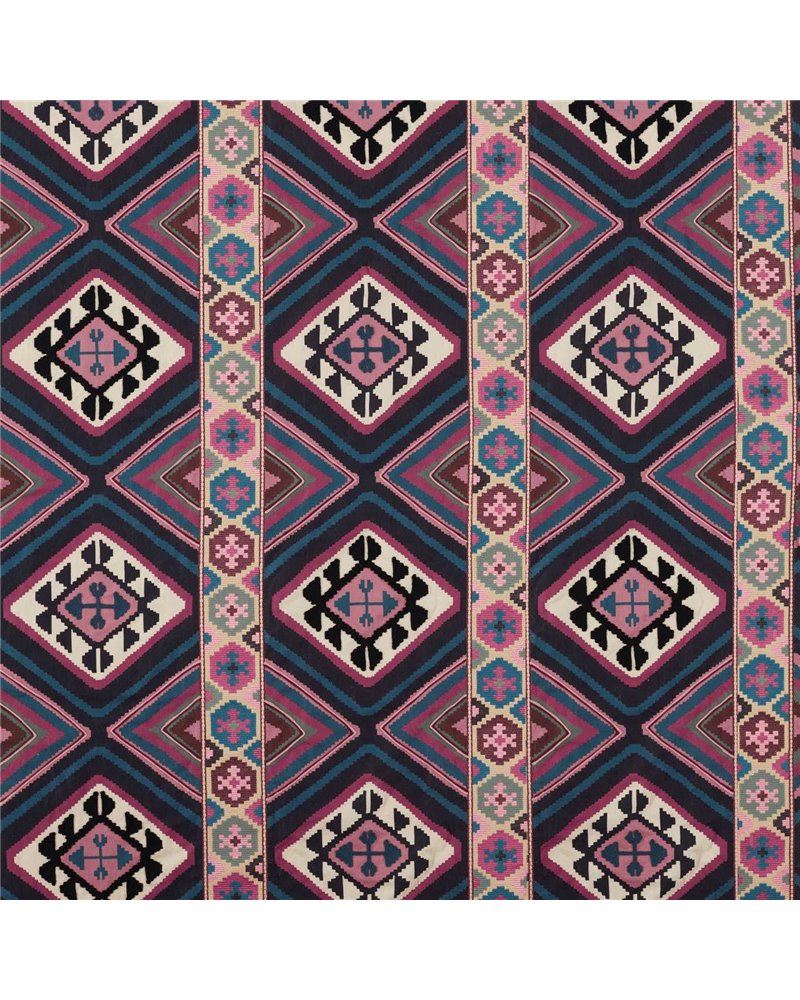 Dorothys Kilim Barbed Berry Indigo MEWF237306