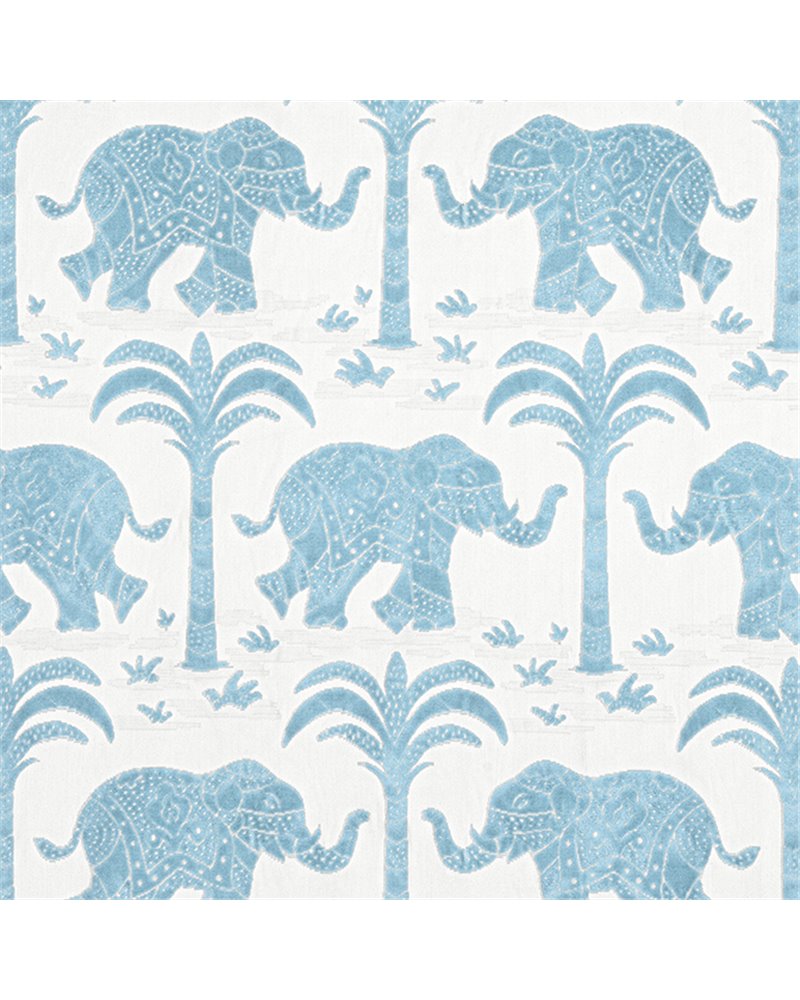 Elephant Velvet French Blue W716204