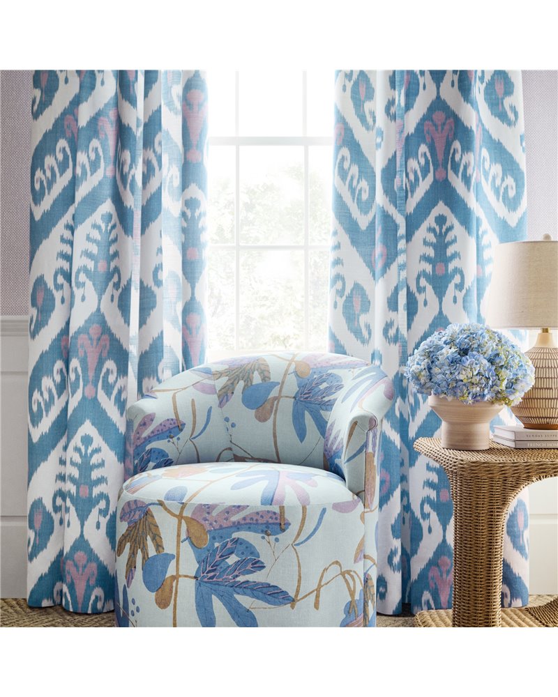 Indies Ikat French Blue F916248