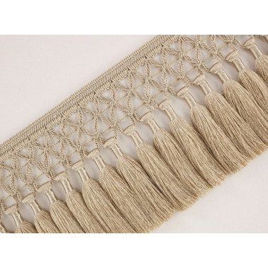 Trellis Fringe Pale Gold T1180-02