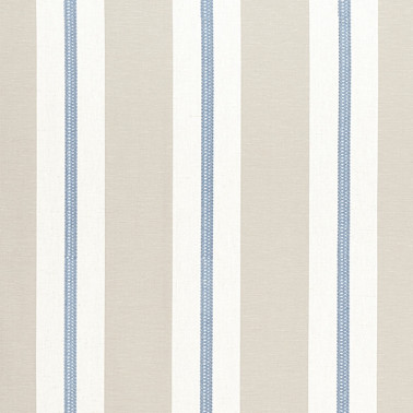 Alden Stripe Embroidery Sky AW24531