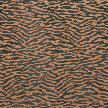 Tadoba Velvet Charcoal On Caramel AW24524