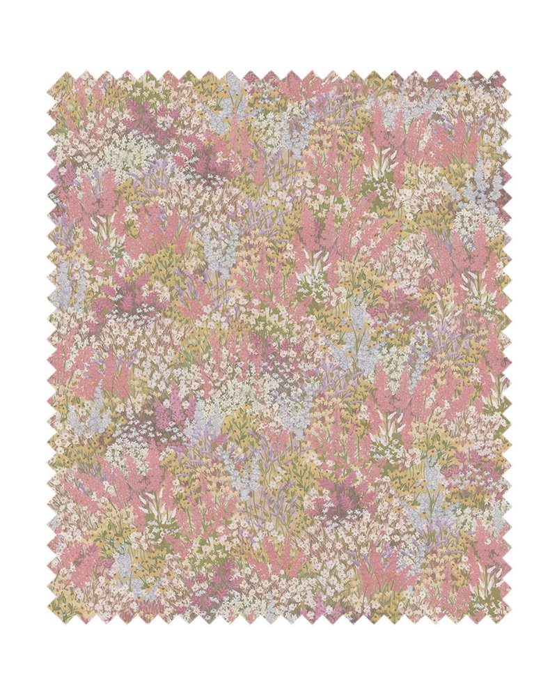 Petite Fleur Linen Union Peach & Blush F121-1001 Petite Fleur Linen Union Peach & Blush F121-1001