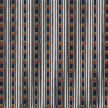 Kendra Stripe Indigo Red J0174-04