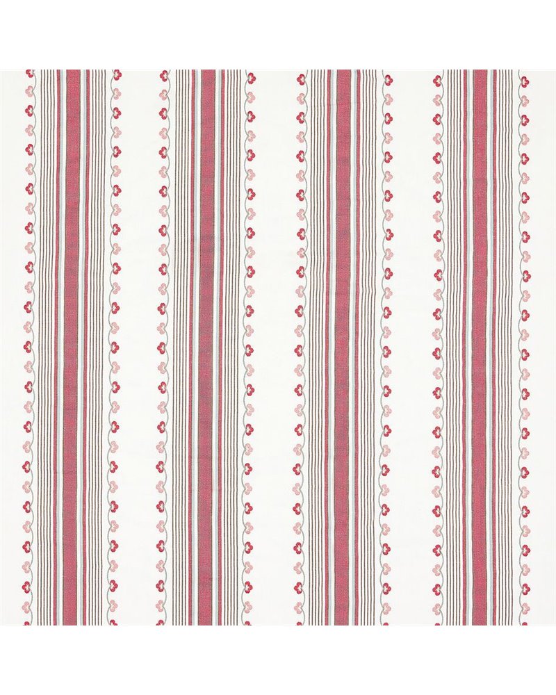 Mabel Stripe Ruby Duck Egg NCF552-01 Mabel Stripe Ruby Duck Egg NCF552-01