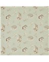 Squirrel & Hedgehog Seaspray Charcoal DWOW225522