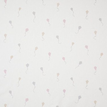 Tela MWS29994117 CERFS VOLANTS ROSE Casadeco