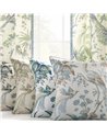 Peacock Toile Soft Blue and Beige AF57828