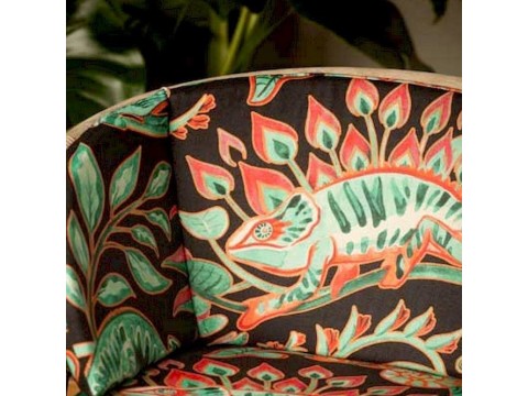 Tela para tapizar con estampado floral de gran formato » James Malone